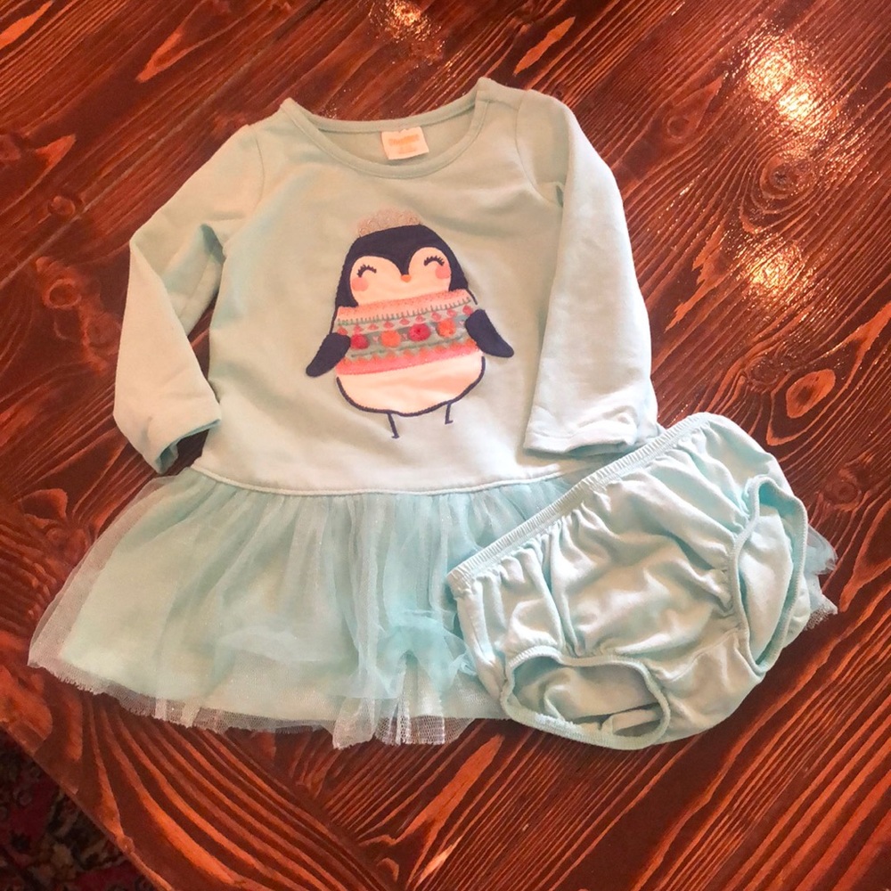Gymboree Penguin Tutu dress, Sz 6-12 months